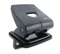 [PF827PB2-2] Rapesco Lot de 2 Perforateurs 2 trous 827-P 30 feuilles Noir