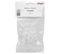 Pfaff - Lot de 10 bobines transparentes - Catégorie K