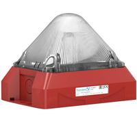 Pfannenberg Clignotant PY X-M-10-SSM 24VDC CL RAL3000 21551801005 transparent(e) clair 24 V/DC