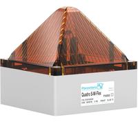 Pfannenberg Clignotant QUADRO S-M-FLEX 230 AC AM 21042104179 orange orange 230 V/AC