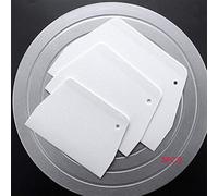 PFativant 3Pcs Patisserie Spatula Boulangers Pâte Grattoir Au Levain Pizza Pâtisserie Coupe-Pain Trancheuse Coupe Plastique