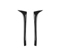 PFBGEXV Aileron Fenêtre Arrière pour Golf 7 7.5 MK7 MK7.5 2014-2018 Becquet Coffre Latéral Lunette Arrière Canard Canards Splitter Accessoires Becquet Latéral Fenêtre(Bright Black)