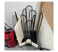 PFCDZDU Empileur D'organisateur De Cintre, Support De Cintre Mobile 4 en 1 avec roulettes, Magasin De Vêtements Buanderie Placard Chariot Stockage Cintres Au Sol (Couleur : Zwart, Taille : 39x39x80c