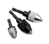 PFCFPNMTGV 1pc Mandrin de perceuse sans clé 0,3 à 8 mm, mini forets électriques auto-serrants, outils fixation pince, tige hexagonale 1/4 po, convertisseur changement rapide mandrins(02)