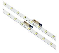 PFCFPNMTGV Bande de rétro-éclairage LED 2 pièces/ensemble 28LED, Compatible for UE43NU7100U AOT_43_NU7100F UE43NU7120U UE43NU7170U BN96-45954A UE43NU7100 Bande lumineuse pour téléviseur