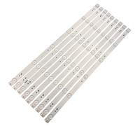 PFCFPNMTGV Bande de rétro-éclairage LED, Compatible for Sky Worth 49E360E 49E361W, barre lumineuse IC-A-SKA49D344 LC490DUJ-SGE1 RF-AZ490B32-0501S-01 6led 50CM Bande lumineuse pour téléviseur