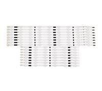 PFCFPNMTGV Bande de rétro-éclairage LED remplacement, 16 pièces, Compatible for Samsung TV UE46F6510SB UE46F6400AW BN96-25308A BN96-25309A D2GE-460SCA Bande lumineuse pour téléviseur