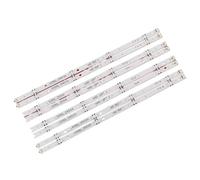 PFCFPNMTGV Bande de rétroéclairage LED, 8 pièces, compatible for 49 pouces V16 ART3 2452 2453 2551 2552 49UH6500 49UH650V 49UH661V 49UH668V LC490DGG FJ M6 M5 49UH656V Bande lumineuse pour téléviseur