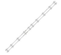 PFCFPNMTGV Bande LED for rétroéclairage TV, 744mm, 6V, Compatible for TCL 40 pouces, 40HR330M10A0 4C-LB4010-HR01J, 2 pièces/ensemble, bandes de 40S6500 40S325 40FE5606 Bande lumineuse pour téléviseur