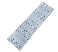 PFCFPNMTGV Bande lumineuse LED 8 pièces/ensemble, Compatible for TC-L 50D2700 F50S3803 LVF500NDEE 50FS3800 LED50D2720 LVF500AUOY Thomson 50FA3213 TOT_50D2700 Bande lumineuse pour téléviseur