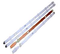 PFCFPNMTGV Lot de 12 bandes rétroéclairage LED compatibles for Samsung UE48JU6060 V5DU-480DCA-R1 V5DU-480DCB-R1 BN96-34793A BN96-34794A UE48JU6400K Bande lumineuse pour téléviseur