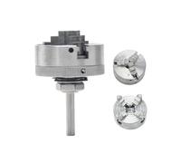 PFCFPNMTGV Mandrin à 4 mors en alliage de zinc, bielle, mandrin de tournage à bois autocentrant, accessoire de serrage en option for mini-tour à métaux mandrins(B 3 Jaws and Rod)