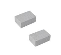 PFCFPNMTGV Nettoyage de barbecue, bloc briques, outils nettoyage, nettoyant naturel, grille, pierre ponce, tache d'huile, cuisine extérieure Accessoires pour barbecue(2Pc)