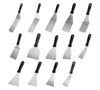 PFCFPNMTGV Pelle for steak en acier inoxydable, ustensile de barbecue, pelle cuisine, spatule et grattoir Accessoires pour barbecue(A912)