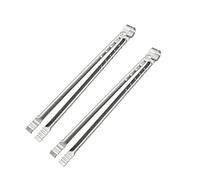 PFCFPNMTGV Pince for griller extra longue de 17,7 pouces, pince for aliments for barbecue au charbon bois, for, outils cuisson la maison et l'extérieur Accessoires pour barbecue(One Size)