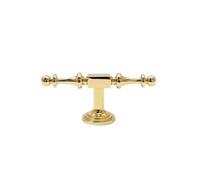 PFCFPNMTGV Poignées en laiton style nordique for meubles, chambre à coucher, armoire, tiroir, commode, cuisine, armoires chaussures Poignée de porte d'armoire(Bright Gold-224mm)