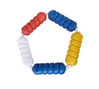 PFDHK Corde De Séparation De Sécurité for Piscine, Ligne De Bouée Pré-assemblée, Ligne De Couloir De Nage Réglable De 1 À 18 Mètres, avec 5 Flotteurs, for Une Séparation(Wire,12m/39.4ft)