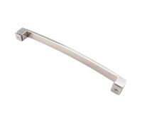 PFDHK Poignées De Porte De Douche 400 Mm Trou À Trou, Poignée De Porte De Main Courante En Acier Inoxydable, Quincaillerie De Poignée De Barre En T De Placard, For Salle De Bain, Baignoire, Cuisine