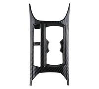 Pfdwmdoi Accessoires d'intérieur Voiture Garniture Panneau Porte-gobelet Avant Central Console Centrale Style Automatique 1 Pièce pour VW pour T-Roc 2018-2022(Carbonfiber Black)