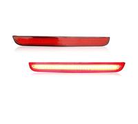 Pfdwmdoi Assemblage Feu Arriere Pour Voiture Lot De 2 Réflecteurs De Pare-chocs Arrière À LED Pour Dodge Pour Challenger 2015-2022 Automobiles Feu Arrière(Red Lens)