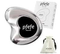Pfefe Cryo Gua Sha en acier inoxydable - Outils de beauté du visage Gua Sha - Soin de la peau en métal Gua Sha pour le corps, spa, visage, cou et yeux
