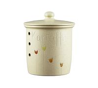 Pfeiffer-Gerhards Spring Boîte à provisions Pot de pommes de terre 19 x 24 cm, grès, naturel