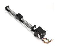 Pfeilzieher Actionneur linéaire à Course de 300 mm avec Rails linéaires carrés, vis à Billes SFU1605 et Moteur Pas à Pas NEMA23 pour pièces de routeur CNC DIY (Axes XYZ).