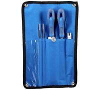 PFERD 11099140 SET d'aiguisage de tronçonneuse 4,0 mm 5/32\ pour séparation de chaîne 1/4\ et 3/8\ bas profil dans un sac à