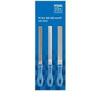 Pferd Assortiment de limes 3 pièces 200 mm 11202300 – rendement d’enlèvement élevé, grande durabilité