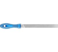 PFERD 11271258 Lime à scie à meuler bords ronds pointe plate taille 2 avec poignée ergonomique pour affûter Longueur 250 mm
