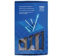 PFERD 11801532 SET de limes d'atelier Hieb 2 dans un sac à roulettes en PVC avec carton d'emballage Longueur 200 mm 1 pc(s)
