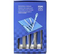 PFERD 11801541 SET de limes d'atelier Hieb 1 dans un sac à roulettes en PVC avec carton d'emballage Longueur 250 mm 1 pc(s)