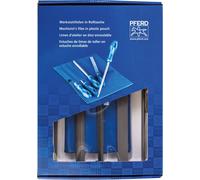 PFERD 11801542 SET de limes d'atelier Hieb 2 dans un sac à roulettes en PVC avec carton d'emballage Longueur 250 mm 1 pc(s)