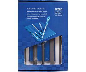 PFERD 11801542 SET de limes d'atelier Hieb 2 dans un sac à roulettes en PVC avec carton d'emballage Longueur 250 mm 1 pc(s)