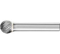PFERD 21112828 Fraise sur tige boule Longueur 51 mm Dimension produit, Ø 12 mm Longueur de travail 10 mm Diamètre de tige 8 mm