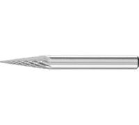 PFERD 21115046 Fraise sur tige cône Longueur 55 mm Dimension produit, Ø 6 mm Longueur de travail 18 mm Diamètre de tige 6 mm
