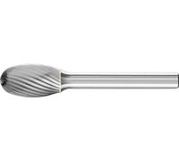PFERD 21135106 Fraise sur tige goutte Longueur 60 mm Dimension produit, Ø 12 mm Longueur de travail 20 mm Diamètre de tige 6 mm