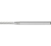 PFERD 21201143 Fraise sur tige cylindre Longueur 40 mm Dimension produit, Ø 2 mm Longueur de travail 10 mm Diamètre de tige 3 mm