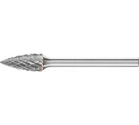 PFERD 21222783 Fraise sur tige Carbure de tungstène ogive Longueur 43 mm Dimension produit, Ø 6 mm Longueur de travail 13