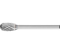 PFERD 21235083 Fraise sur tige Carbure de tungstène goutte Longueur 40 mm Dimension produit, Ø 6 mm Longueur de travail 10 mm