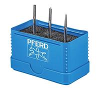 PFERD TOOLS 21901303 Set de fraises sur tige Carbure de tungstène Diamètre de tige 3 mm