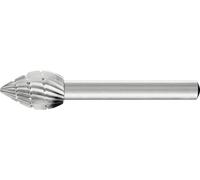 PFERD 22104536 Fraise sur tige Longueur 58 mm Dimension produit, Ø 12 mm Longueur de travail 18 mm Diamètre de tige 6 mm