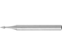 PFERD 22230656 Fraise sur tige HSS cône pointu Longueur 60 mm Dimension produit, Ø 3 mm Longueur d