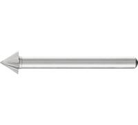 PFERD 22390653 Fraise sur tige Longueur 34.2 mm Dimension produit, Ø 6 mm Longueur de travail 4.2 mm Diamètre de tige 3 mm