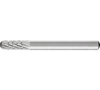 PFERD 22410736 Fraise sur tige HSS cylindre Longueur 60 mm Dimension produit, Ø 6 mm Longueur de travail 16 mm Diamètre de tige