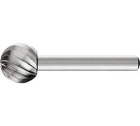 PFERD 22420816 Fraise sur tige HSS boule 16 mm Longueur 54 mm Dimension produit, Ø 16 mm Longueur d