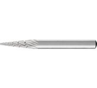PFERD 22422736 Fraise sur tige HSS cône pointu Longueur 60 mm Dimension produit, Ø 6 mm Longueur de travail 18 mm Diamètre de