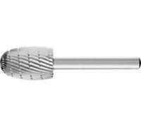 PFERD 22461836 Fraise sur tige goutte Longueur 65 mm Dimension produit, Ø 16 mm Longueur de travail 25 mm Diamètre de tige 6 mm