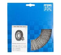 Pferd Brosse ronde POS RBU large non agrandie Ø 200×25 mm alésage variable fil acier 0,30
