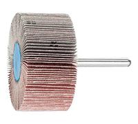 Pferd Roue à lamelles sur tige F6030/6 A120 – Ø60xH30 mm, tige Ø6 mm, corindon grain 120